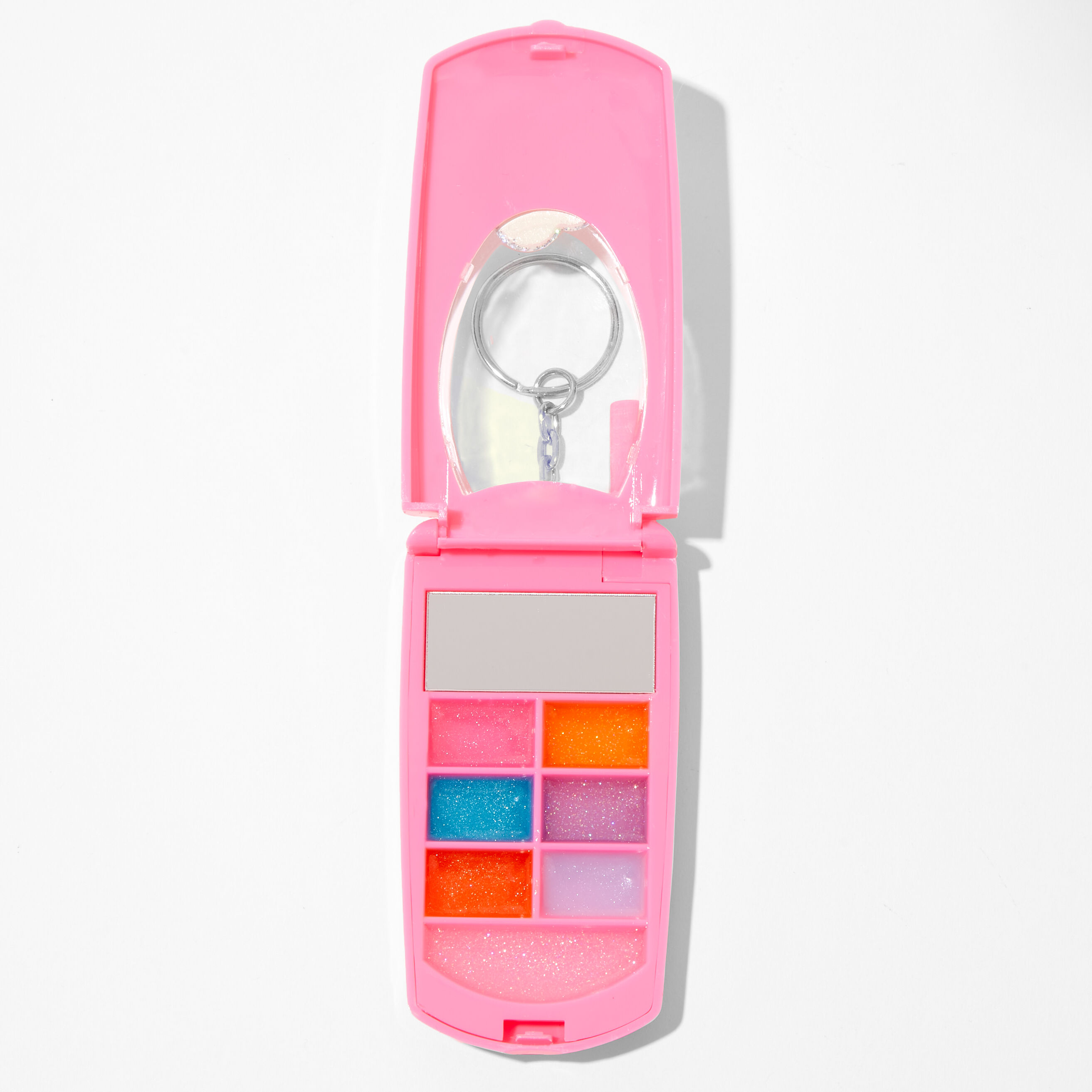 Checkered Daisy Flip Phone Bling Lip Gloss Set,