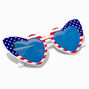 Stars &amp; Stripes Heart Shaped Sunglasses,