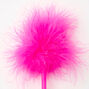 Fluffy Marabou Feather Pen - Pink,