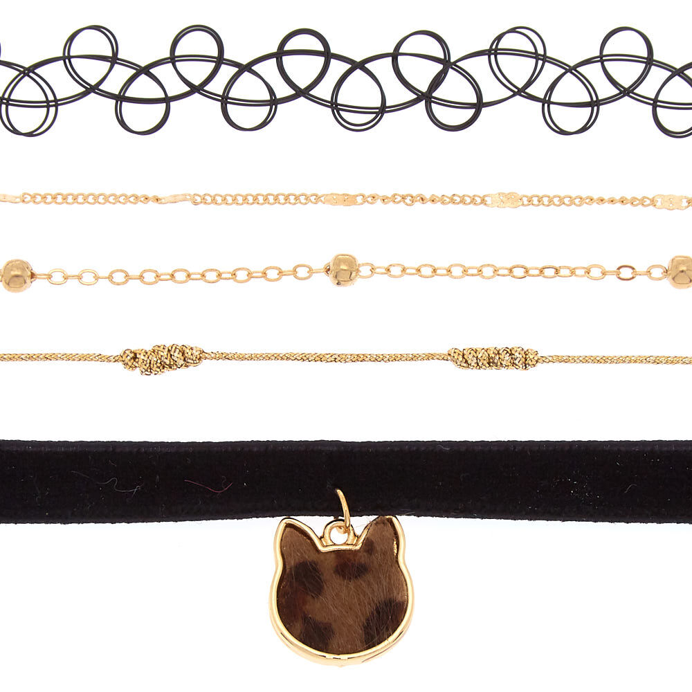 Cat choker necklace store