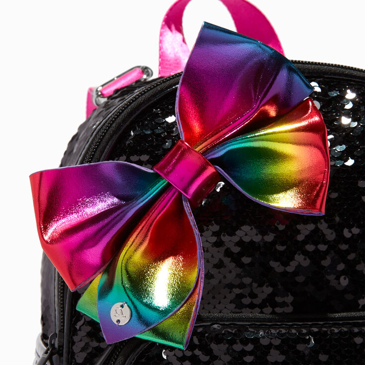 Jojo Siwa&trade; Black Sequin Charm Backpack,
