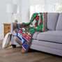 Hello Kitty&reg; Snowy Kitty Holiday Woven Tapestry Throw &#40;ds&#41;,