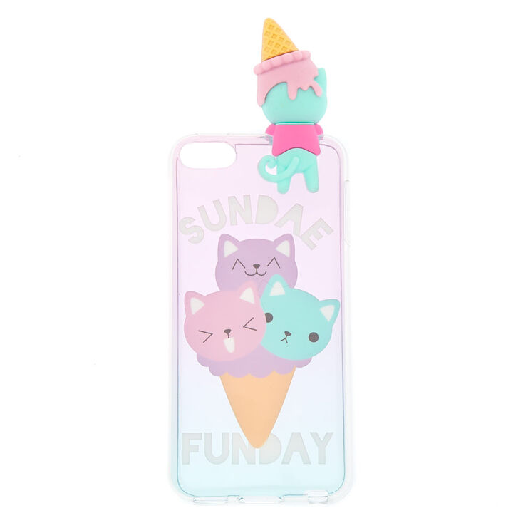 Sundae Funday Cat Popover Ipod Touch 5 6 Case Claire S Us