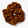 Giant Brown Animal Print Hair Scrunchie,