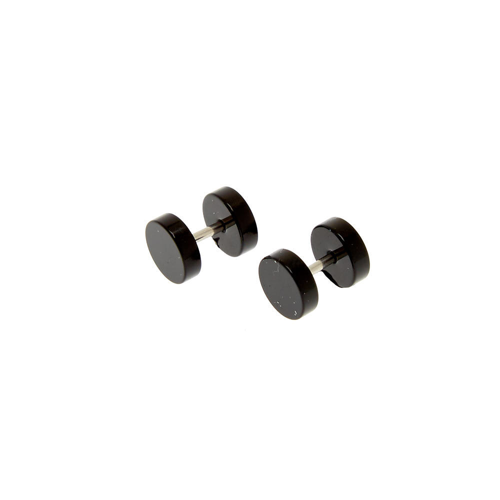 Fake ear plug discount earrings