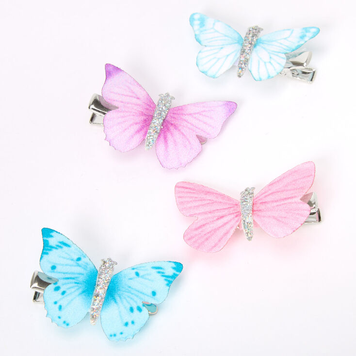 Set of 3 Butterfly Hair Clips Hair Accessories for Women -   Butterfly  hair accessories, Butterfly hair clip, Butterfly hair