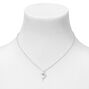 Silver Dolphin Necklace &amp; Earrings Set - 2 Pack,