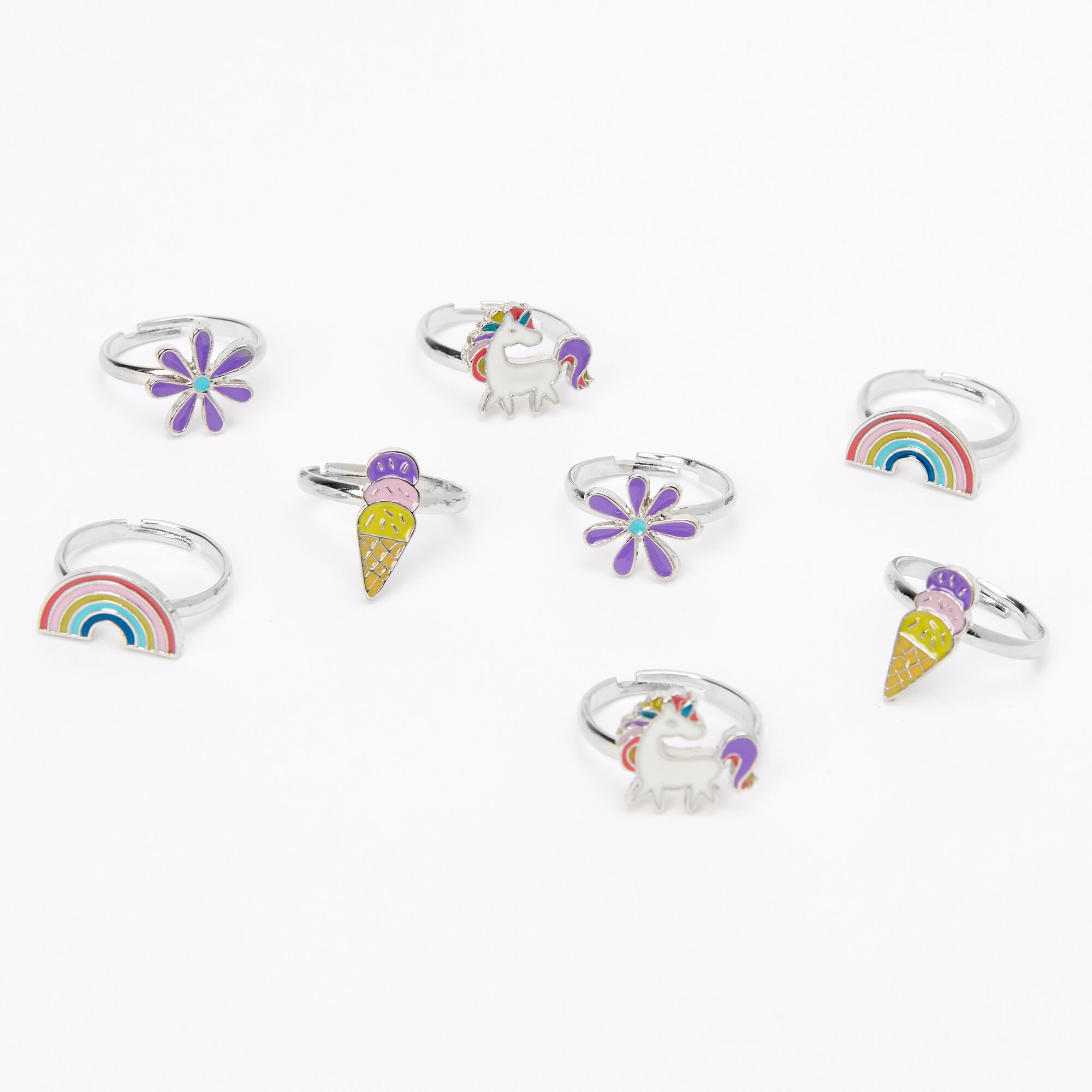 Claire S Club Unicorn Nail Polish Set 8 Pack Claire S