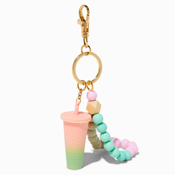 Ombr&eacute; Tumbler Wristlet Keychain,