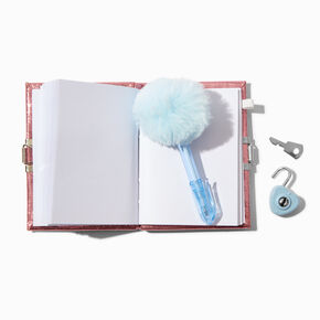 Claire&#39;s Club Star Shaker Mini Lock Diary,