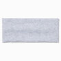 Bandeau plat en jersey gris,
