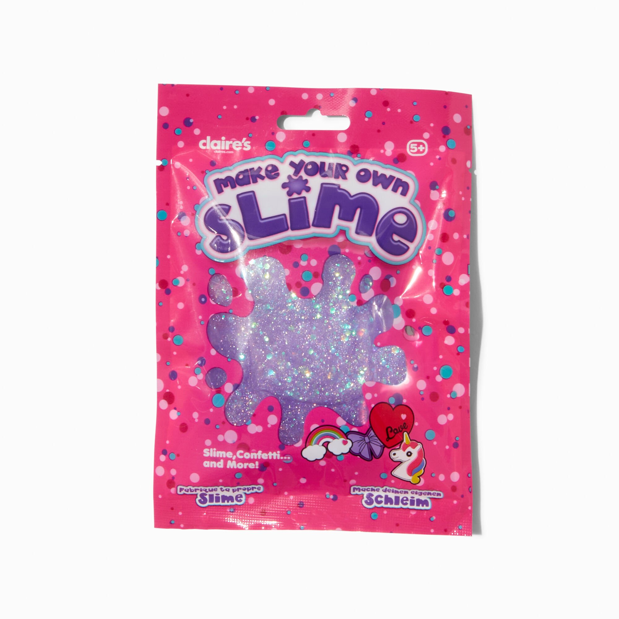 View Claires Make Your Own Slime Blind Bag Styles Vary information