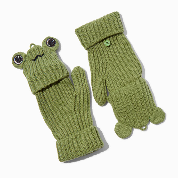 Green Frog Convertible Gloves,