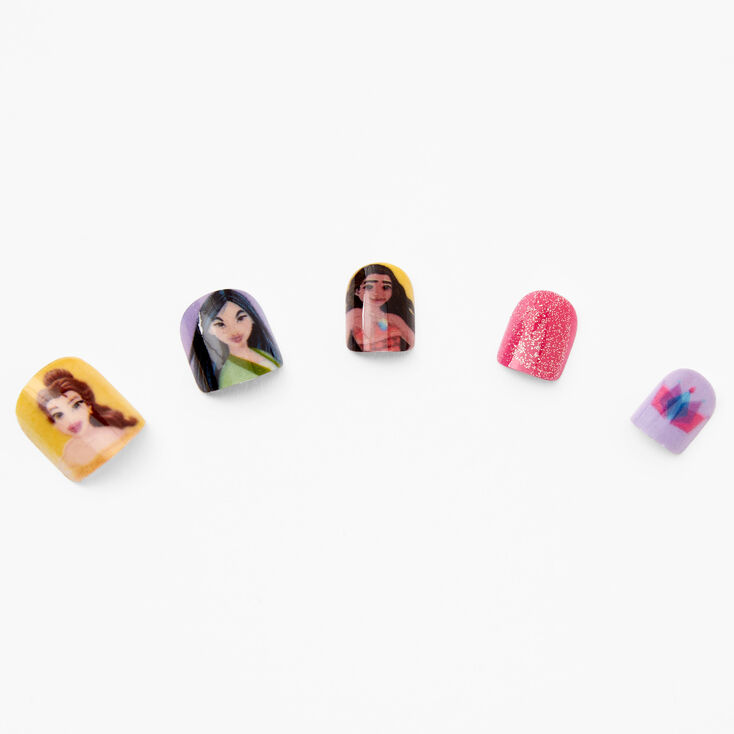 &copy;Disney Princess Square Press On Faux Nail Set,