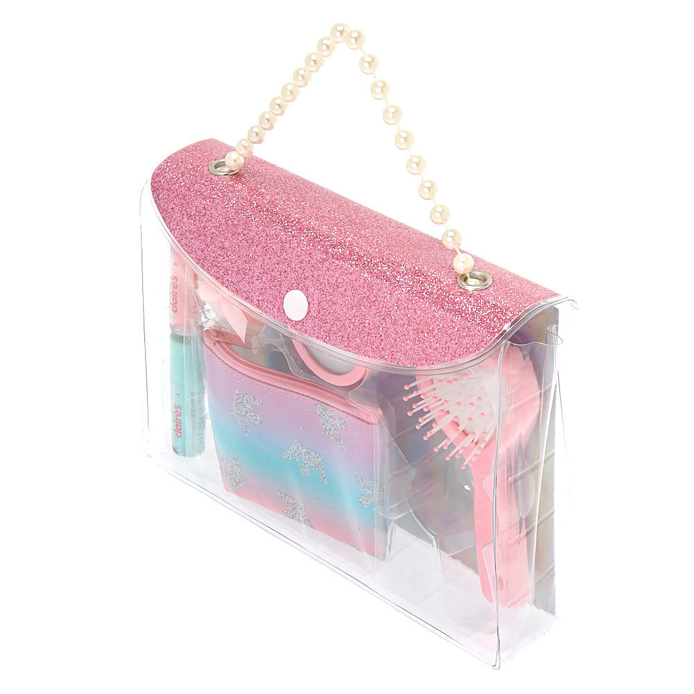 Claire's Club Beauty Bag Set - Pink,