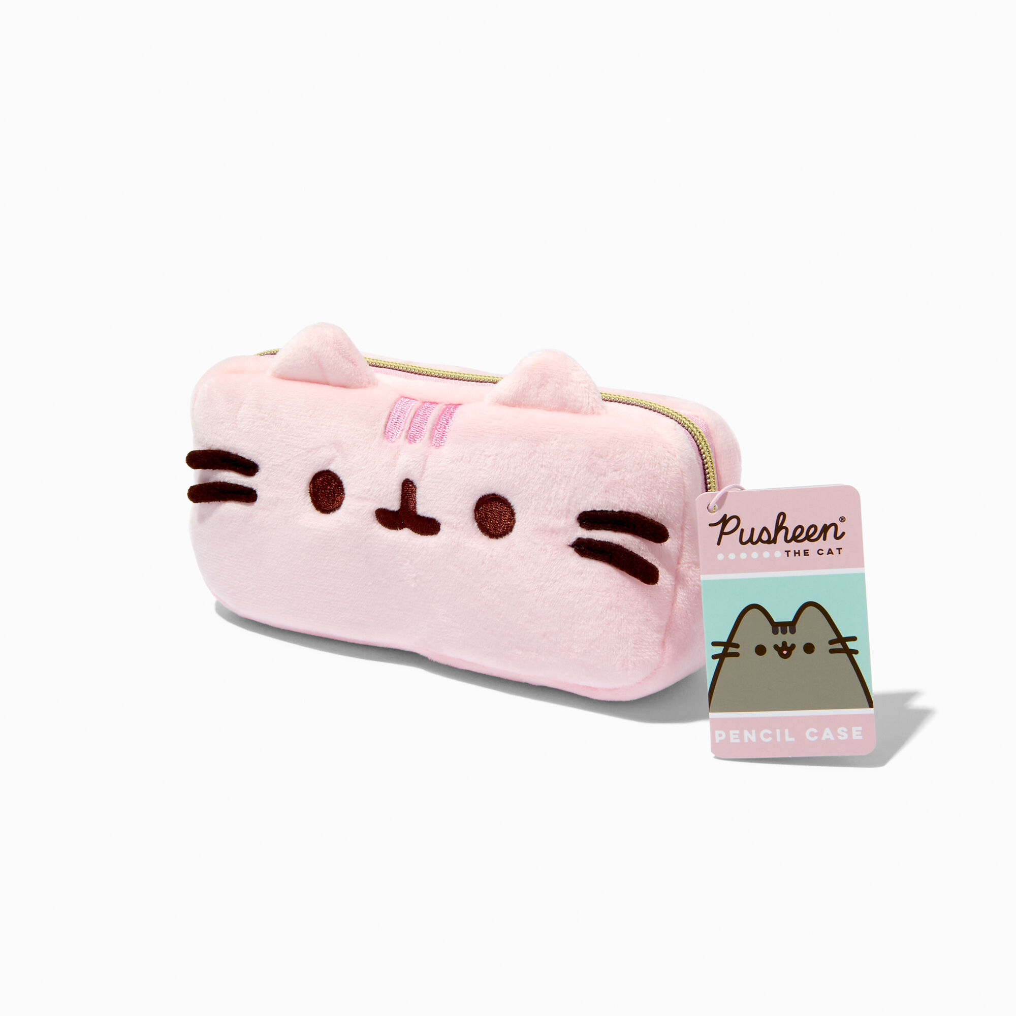 View Claires Pusheen Furry Pencil Case Pink information