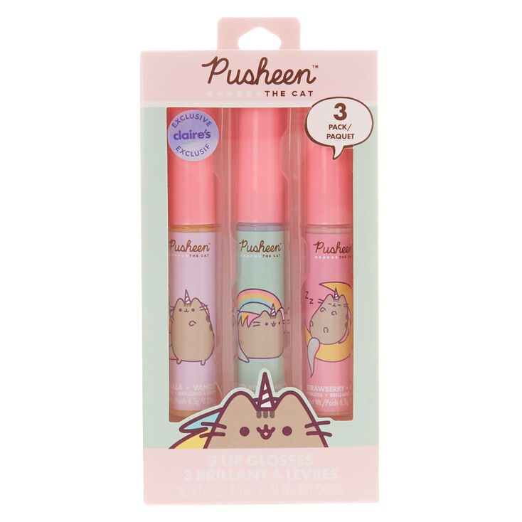 Pusheen&reg; Lip Gloss &ndash; 3 Pack,