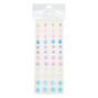 Iridescent Pastel Skin Gems - 48 Pack,