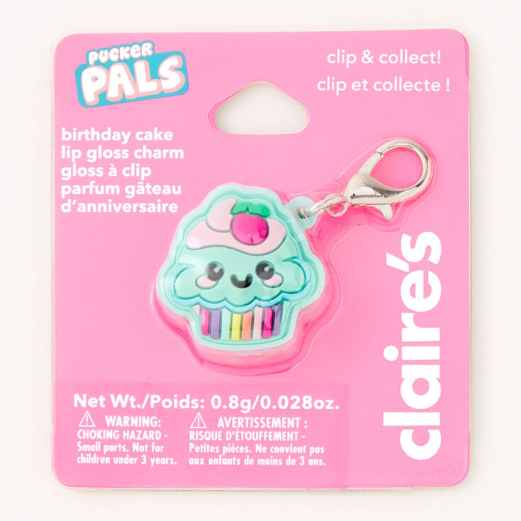 Pucker Pals Cupcake Lip Gloss Charm,