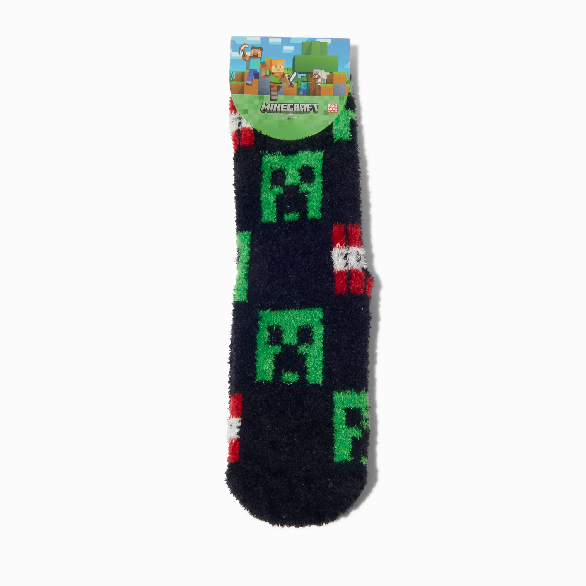 View Claires Minecraft Cosy Socks 1 Pair information
