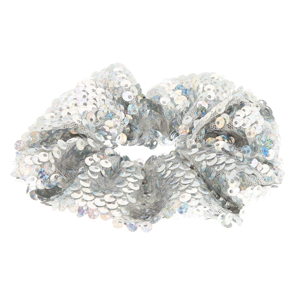 Holographic Sequin Hair Scrunchie,