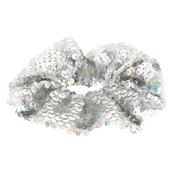 Holographic Sequin Hair Scrunchie,