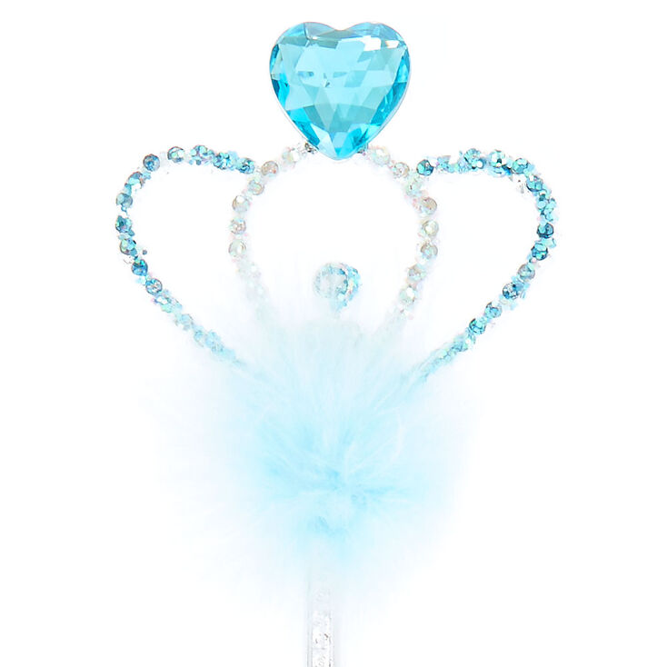 Claire&#39;s Club Heart Gem Wand - Blue,