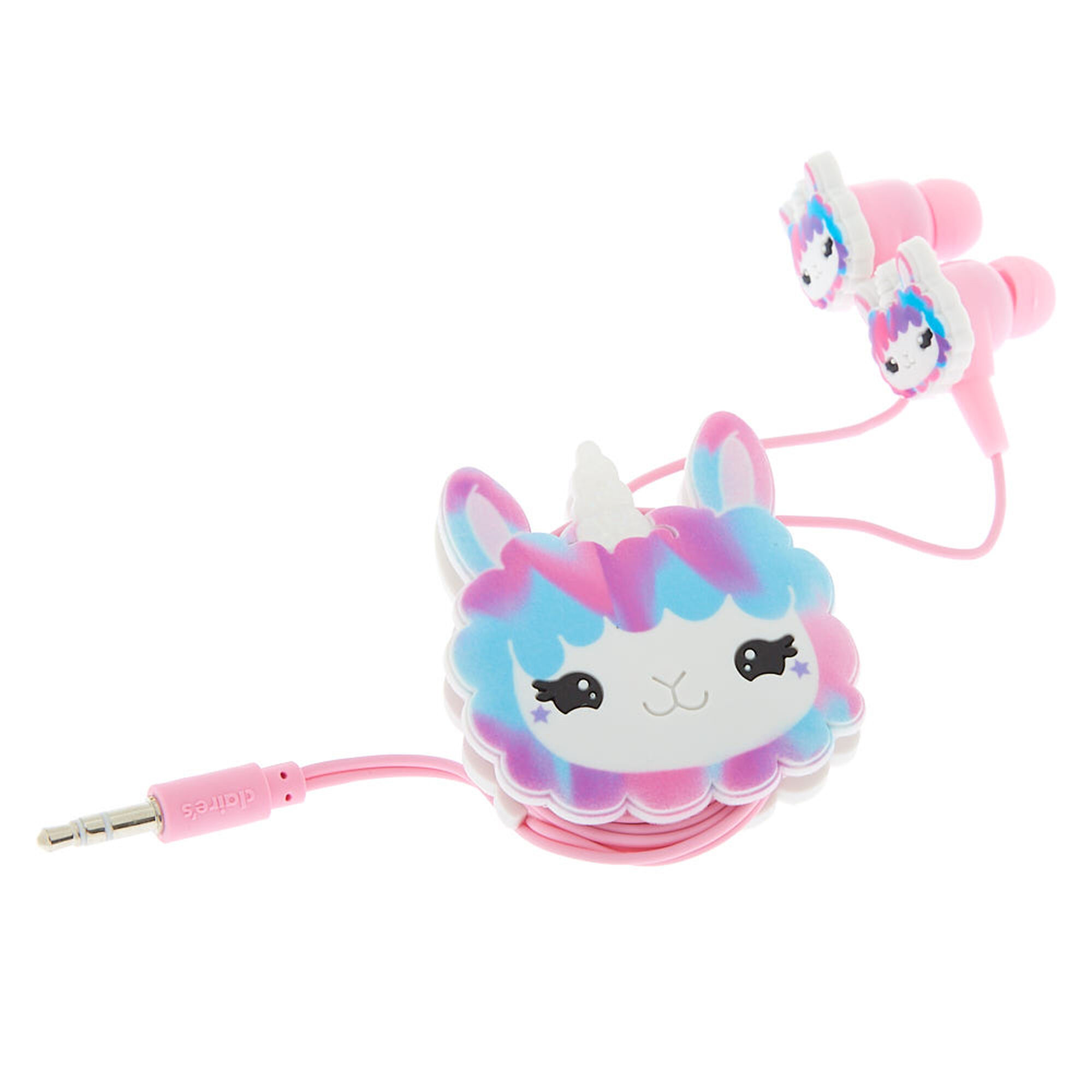 Lala The Llamacorn Earbuds With Winder Claire S