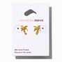 JAM + RICO x Claire&#39;s 18k Yellow Gold Plated Palm Tree Stud Earrings,