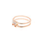 Rose Gold Infinity Stone Midi Ring,