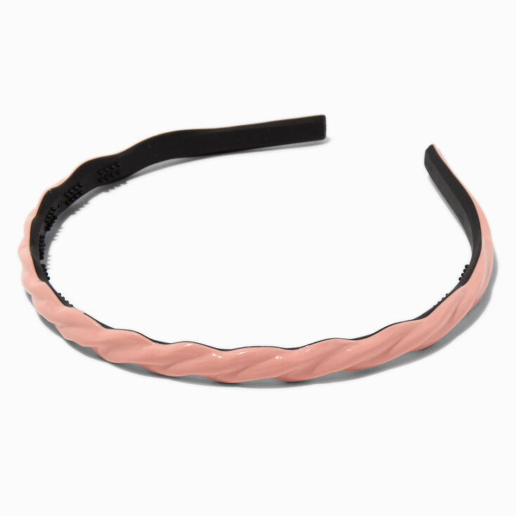 Mauve Twist Adjustable Headband,