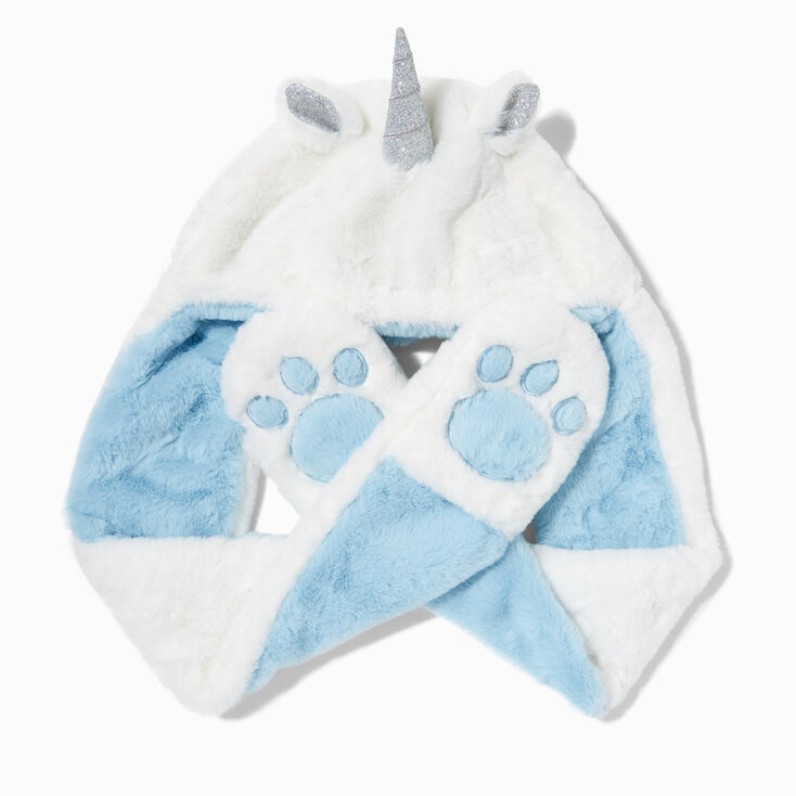 Blue Unicorn Hood,