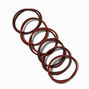 Brown Full Hair XL Hair Ties - 12 Pack,