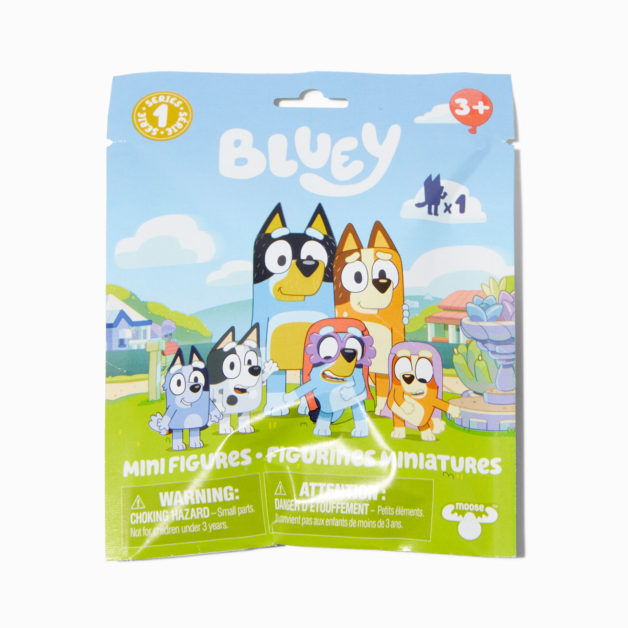 Bluey Series 1 Mini Figures - Styles Vary,