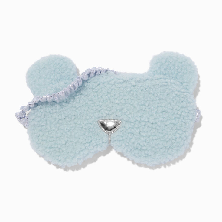 Blue Bear Sherpa Sleeping Mask,