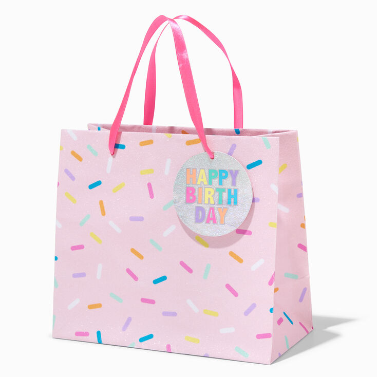 Cupcake Sprinkles Birthday Gift Bag - Medium,