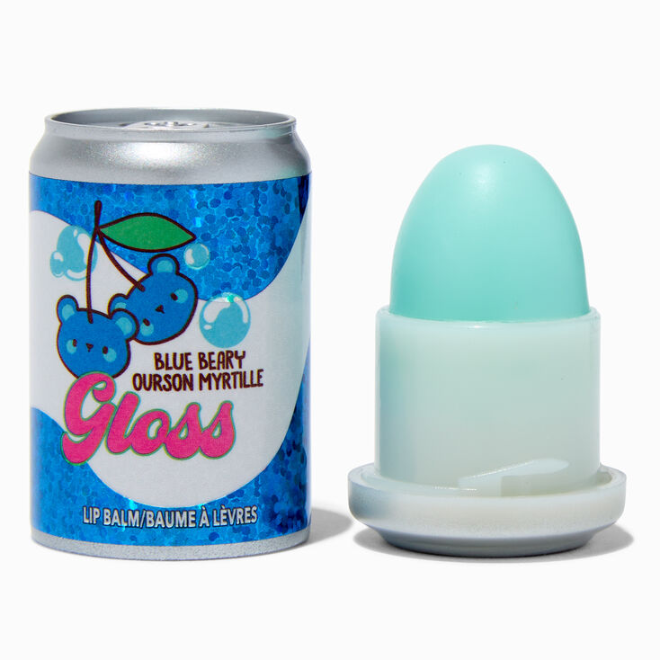 Blue &#39;Beary&#39; Soda Can Lip Balm,