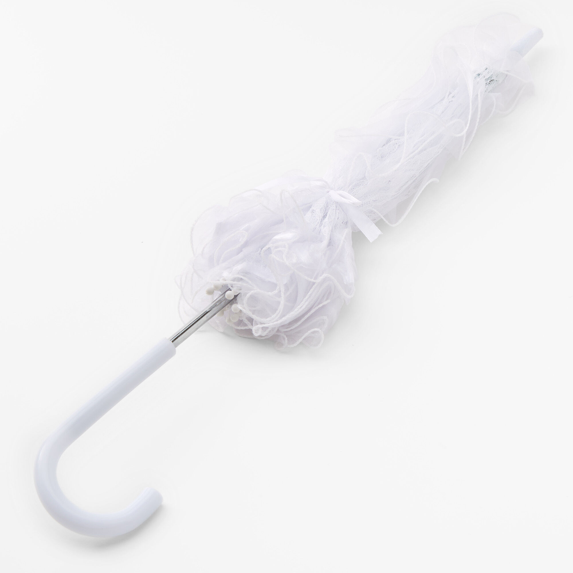 Ombrélle de mariée Claire's Club - Blanc,