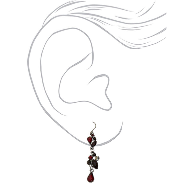 Hematite Y-Neck Jewellery Set - Red, 2 Pack,