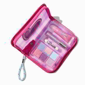 Initial Zipper Makeup Set Wristlet - L,