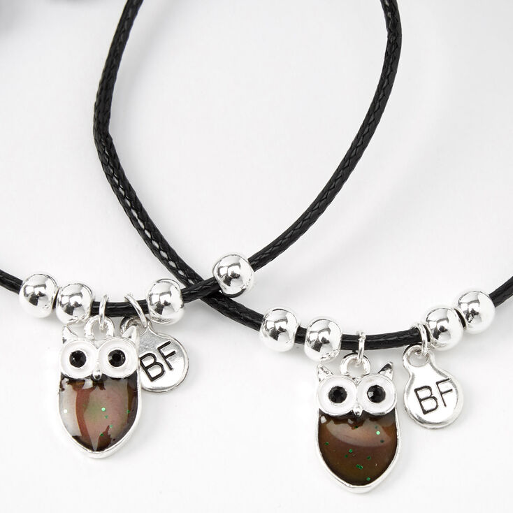 Mood Owl Adjustable Friendship Bracelets - 2 Pack,