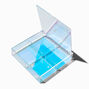 Rainbow Holographic Flat Storage Box,
