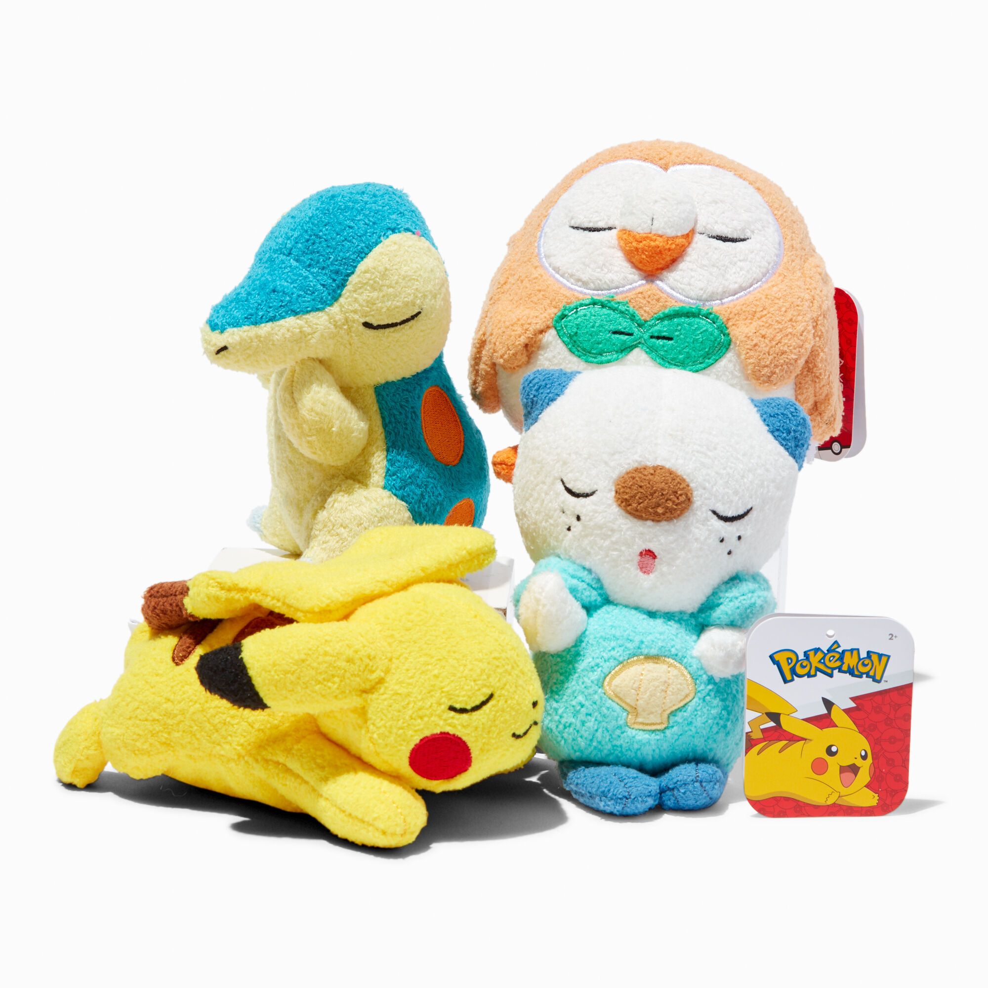 Sleeping cyndaquil plush store