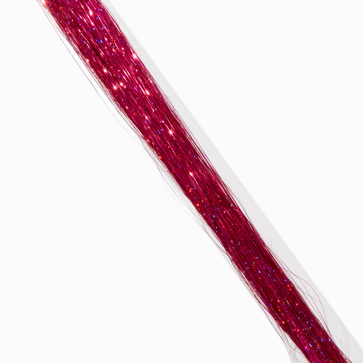Pink Hair Tinsel,