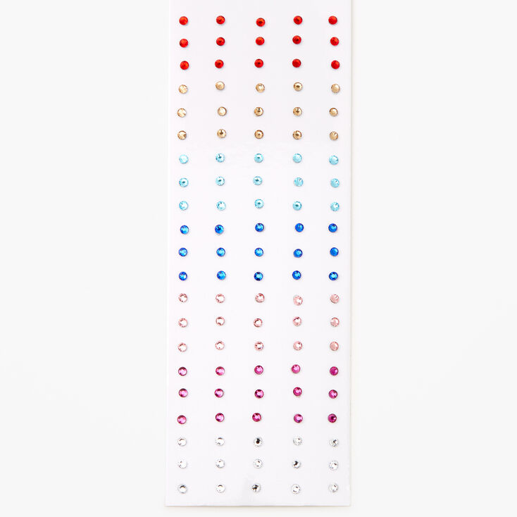Rainbow Mini Skin Gems - 100 Pack,