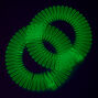 Green Glow in the Dark Accordion Headbands - 2 Pack,