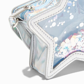 Claire&#39;s Club Starry Shaker Crossbody Bag,