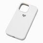 White Heart Phone Case - Fits iPhone&reg; 14 Pro Max,