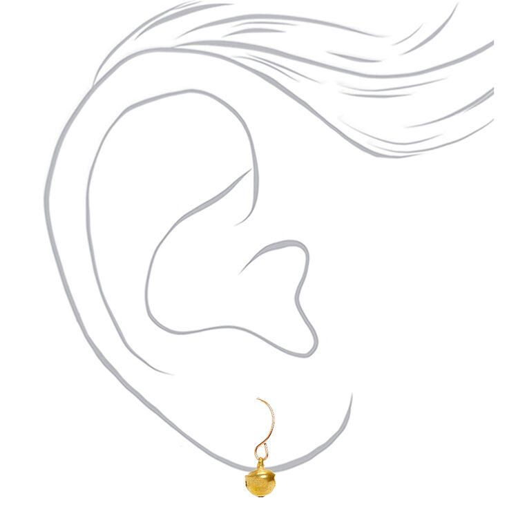 Gold Christmas Mixed Earrings - 9 Pack,