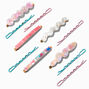 Pink Wavy Hair Pins - 11 Pack,
